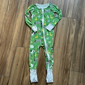 Little Sleepies Green Farm Animals Zippy